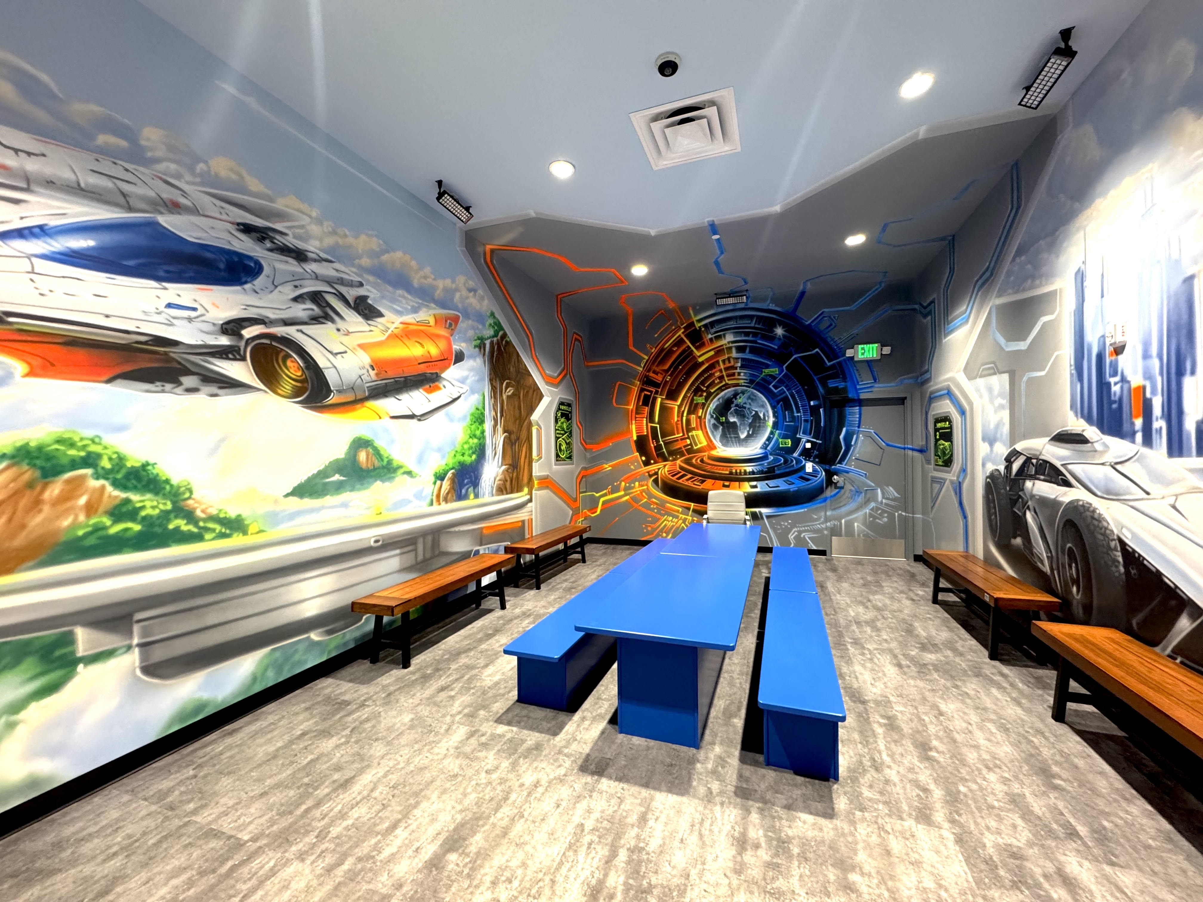 Superhero Room Themed Room